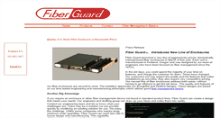 Desktop Screenshot of fiberguard.com